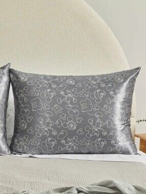 Kitsch Disney Mickey Satin Pillowcase